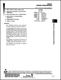 Click here to download TCM2222J Datasheet