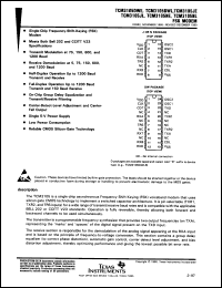 Click here to download TCM3105J Datasheet