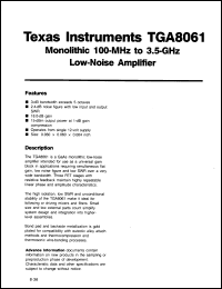 Click here to download TGA8061SCC-X Datasheet