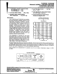 Click here to download TLC2201CL Datasheet