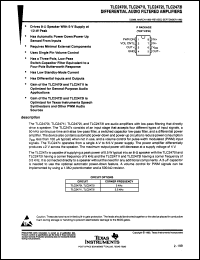 Click here to download TLC2471IP Datasheet