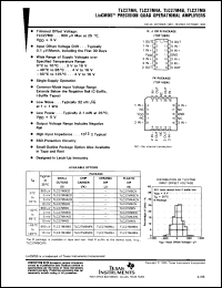 Click here to download TLC27M4MFH/883B Datasheet