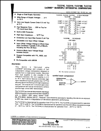 Click here to download TLC374CJ4 Datasheet