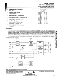 Click here to download TLS1546DW Datasheet