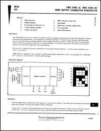 Click here to download TMS2400JC Datasheet