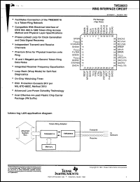 Click here to download TMS38053FNS Datasheet