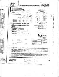 Click here to download TMS4132-15JDL Datasheet