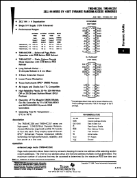 Click here to download TMS44C257-10DJ Datasheet