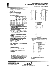 Click here to download TMS4C1025N12 Datasheet