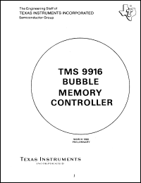 Click here to download TMS9916JD Datasheet