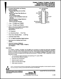 Click here to download TP3064BJ Datasheet