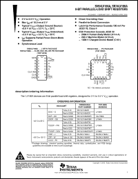 Click here to download SN74LV166ADGVRG4 Datasheet