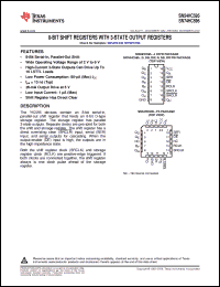 Click here to download SN74HC595PWRG4 Datasheet