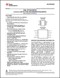 Click here to download SN74CB3Q3305PWRG4 Datasheet