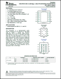 Click here to download TS3USB221ZXUR Datasheet