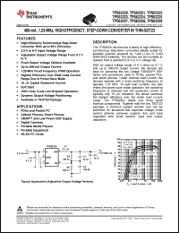 Click here to download TPS62225DDC Datasheet