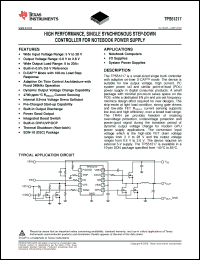 Click here to download TPS51217DSCT Datasheet