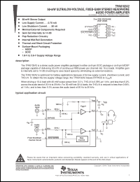 Click here to download TPA6102A2_06 Datasheet