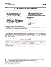 Click here to download DRV8821DCAR Datasheet