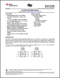 Click here to download ISO7420MD Datasheet
