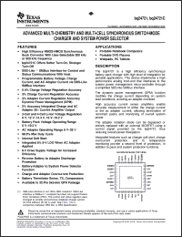 Click here to download BQ24721CRHBRG4 Datasheet