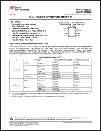 Click here to download NE5532APSRG4 Datasheet