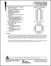 Click here to download CY74FCT244ATSOCTG4 Datasheet