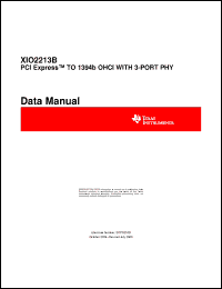 Click here to download XIO2213BZAJ Datasheet