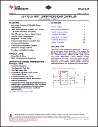 Click here to download TPS40210SKGD1 Datasheet