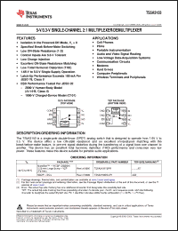 Click here to download TS5A3153YZPR Datasheet