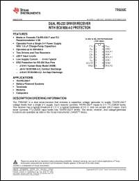 Click here to download TRS232ECDWRG4 Datasheet