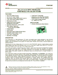 Click here to download PTH04T240F_10 Datasheet