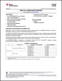 Click here to download DRV8800PWPR Datasheet