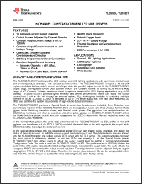 Click here to download TLC5926IDBQRG4 Datasheet