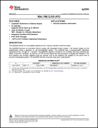 Click here to download BQ32000DR Datasheet