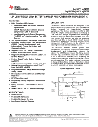 Click here to download bq24075 Datasheet