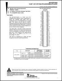 Click here to download CBT16233 Datasheet