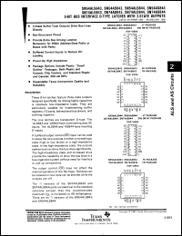 Click here to download SN74ALS844DW Datasheet