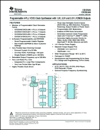 Click here to download CDCE949 Datasheet
