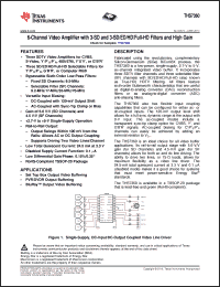 Click here to download THS7360 Datasheet