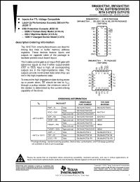 Click here to download SN74AHCT541DGVR Datasheet