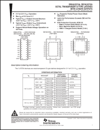 Click here to download SN74LV373ADBRG4 Datasheet