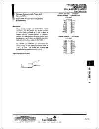 Click here to download SN5460 Datasheet