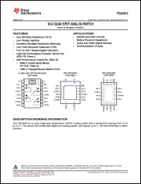 Click here to download TS3A5018DG4 Datasheet