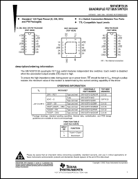 Click here to download SN74CBT3125DGVRG4 Datasheet