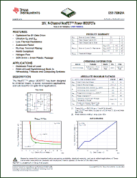 Click here to download CSD17306Q5A Datasheet