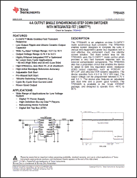 Click here to download TPS54425_10 Datasheet