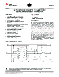 Click here to download TPS51218DSCR Datasheet