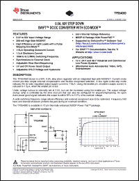 Click here to download TPS54060DGQ Datasheet