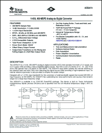 Click here to download ADS5474IPFPR Datasheet